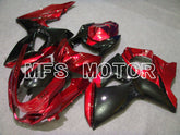 Suzuki GSXR1000 2009-2016 Injection ABS Fairing - Factory Style - Black red - MFS5735